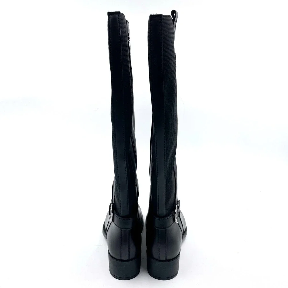 La Canadienne Sefora Boots Black Leather‎ Knee High Riding Sz 6